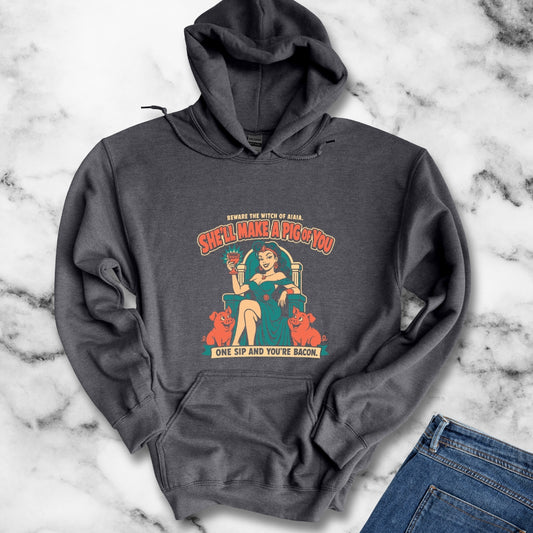 Circe's Pig Potion B Movie Hoodie