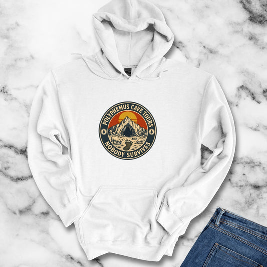 Polyphemus Cave Tours Nobody Survives Hoodie