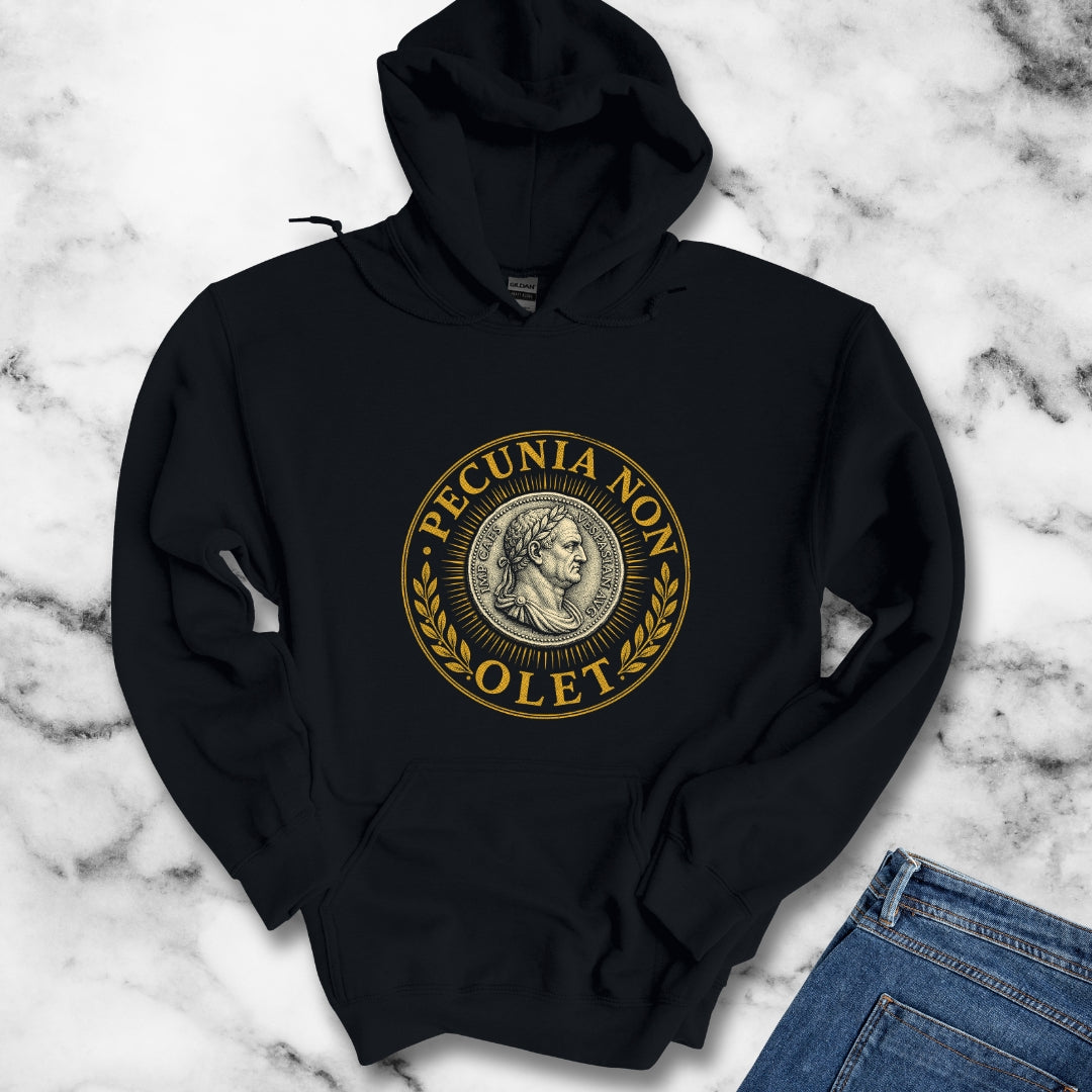 Pecunia Non Olet Money Doesn't Smell Hoodie