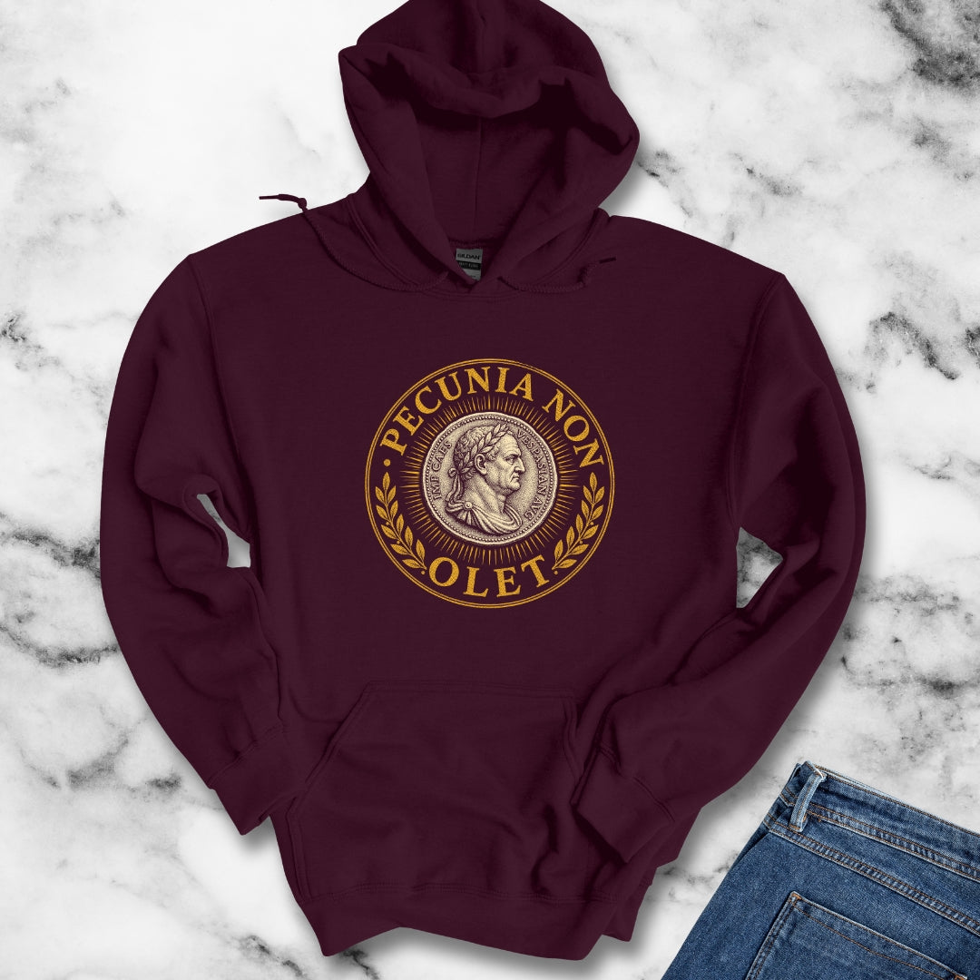 Pecunia Non Olet Money Doesn't Smell Hoodie