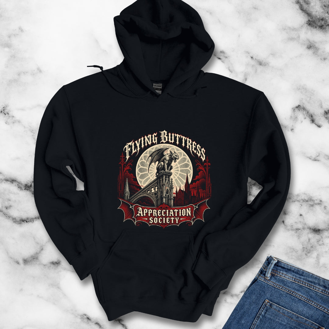Flying Buttress Appreciation Society Gargoyle Hoodie