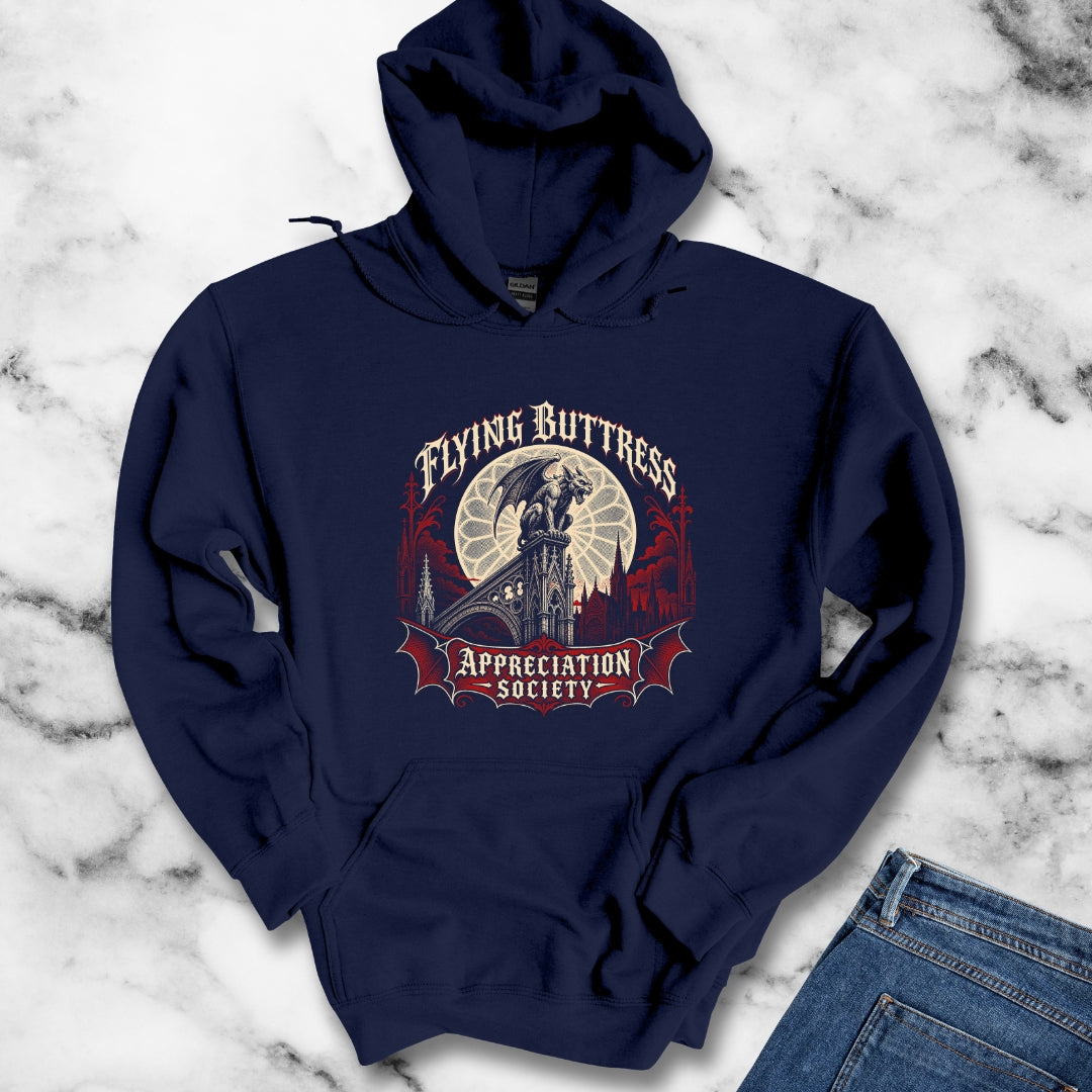 Flying Buttress Appreciation Society Gargoyle Hoodie