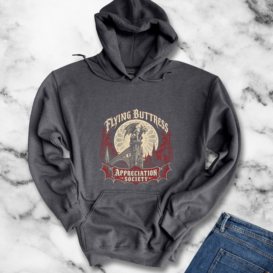 Flying Buttress Appreciation Society Gargoyle Hoodie