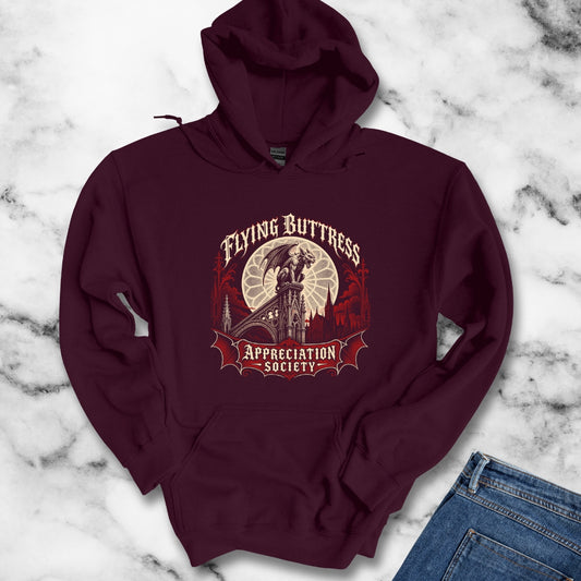 Flying Buttress Appreciation Society Gargoyle Hoodie