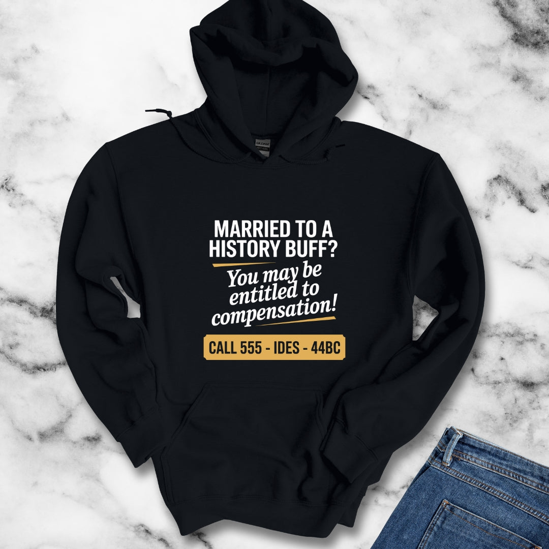 Married History Buff Hoodie