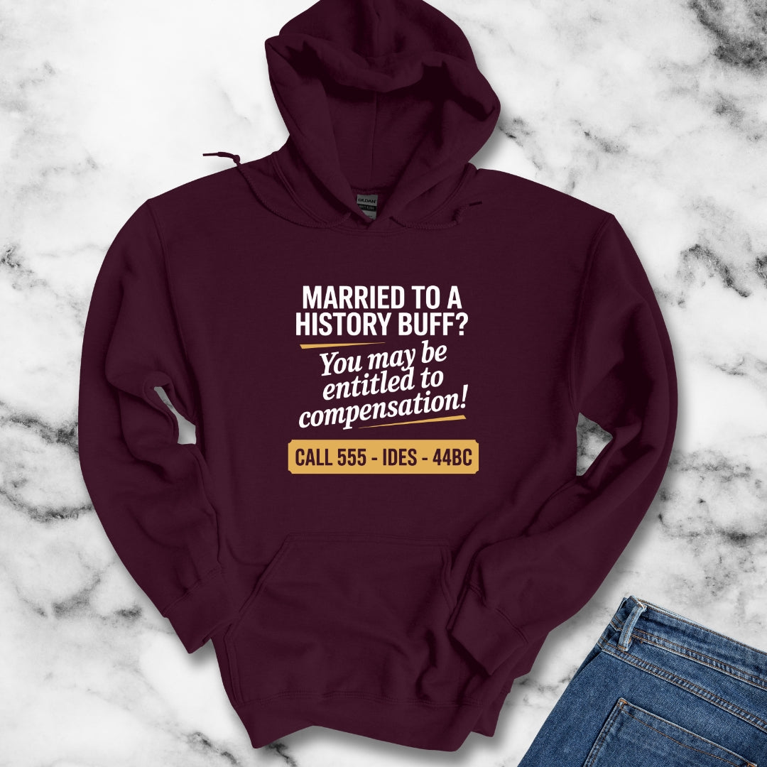 Married History Buff Hoodie