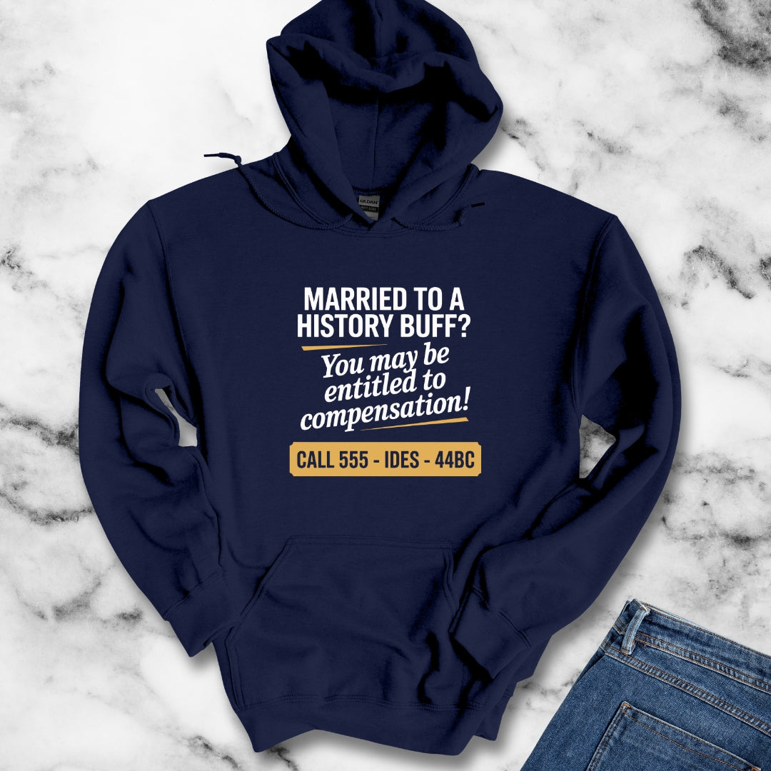 Married History Buff Hoodie