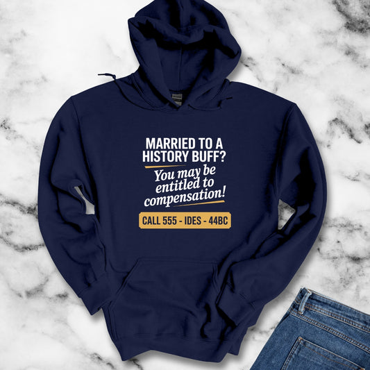 Married History Buff Hoodie