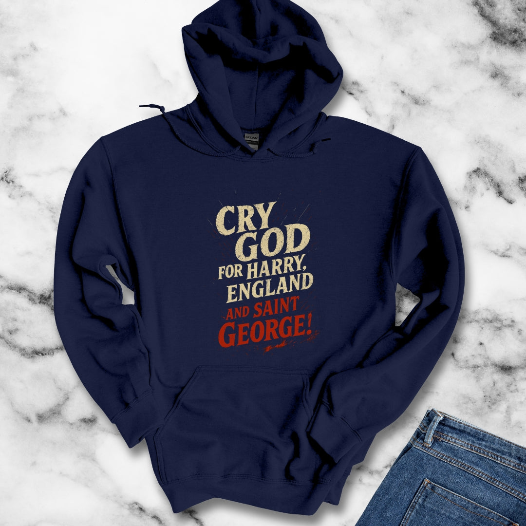 Cry God Harry St George Hoodie