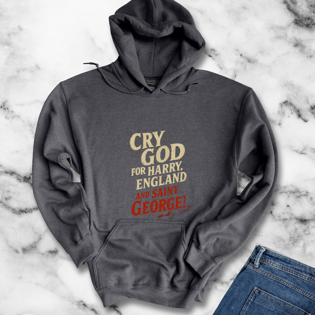 Cry God Harry St George Hoodie