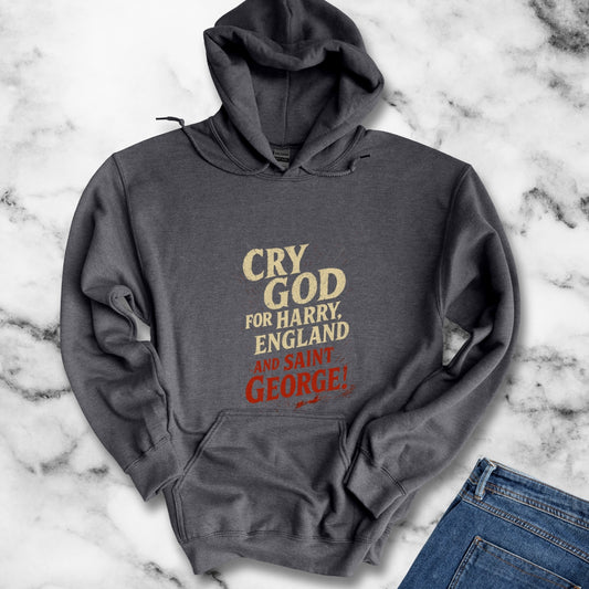 Cry God Harry St George Hoodie