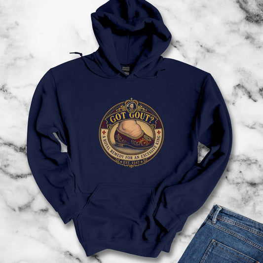 Got Gout Henry VIII Foot Hoodie