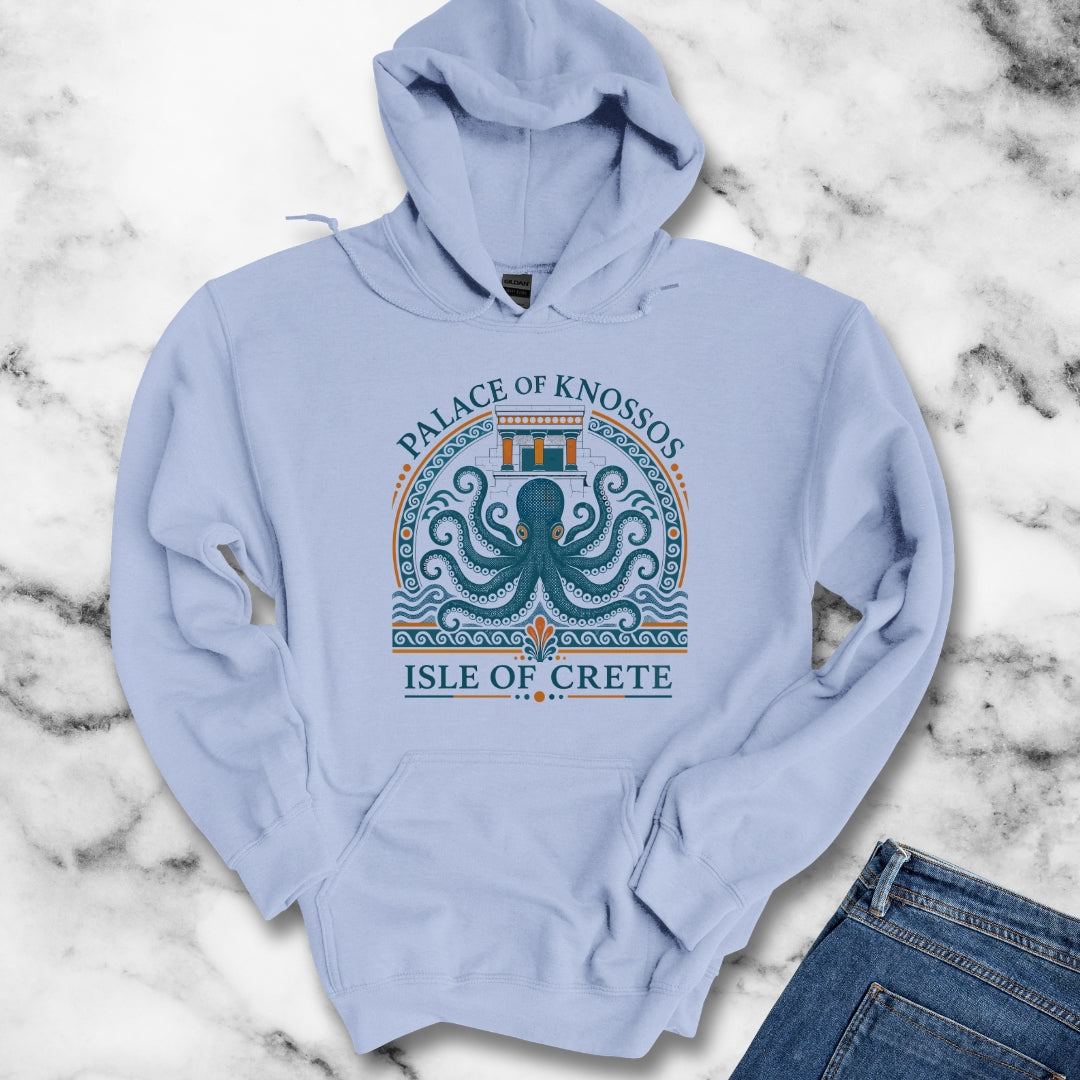Palace of Knossos Octopus Hoodie