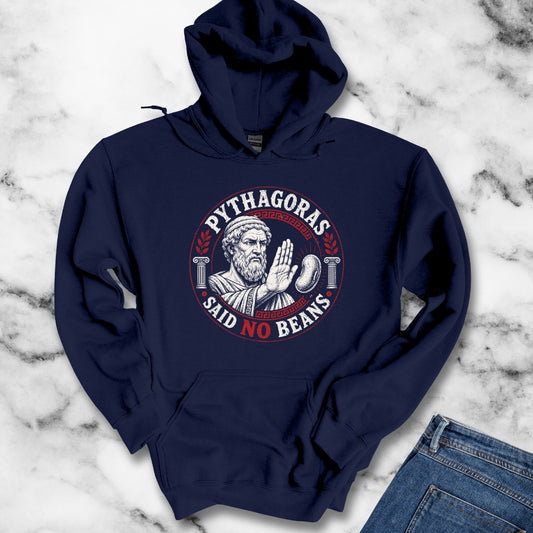 Pythagoras Said No Beans Hoodie