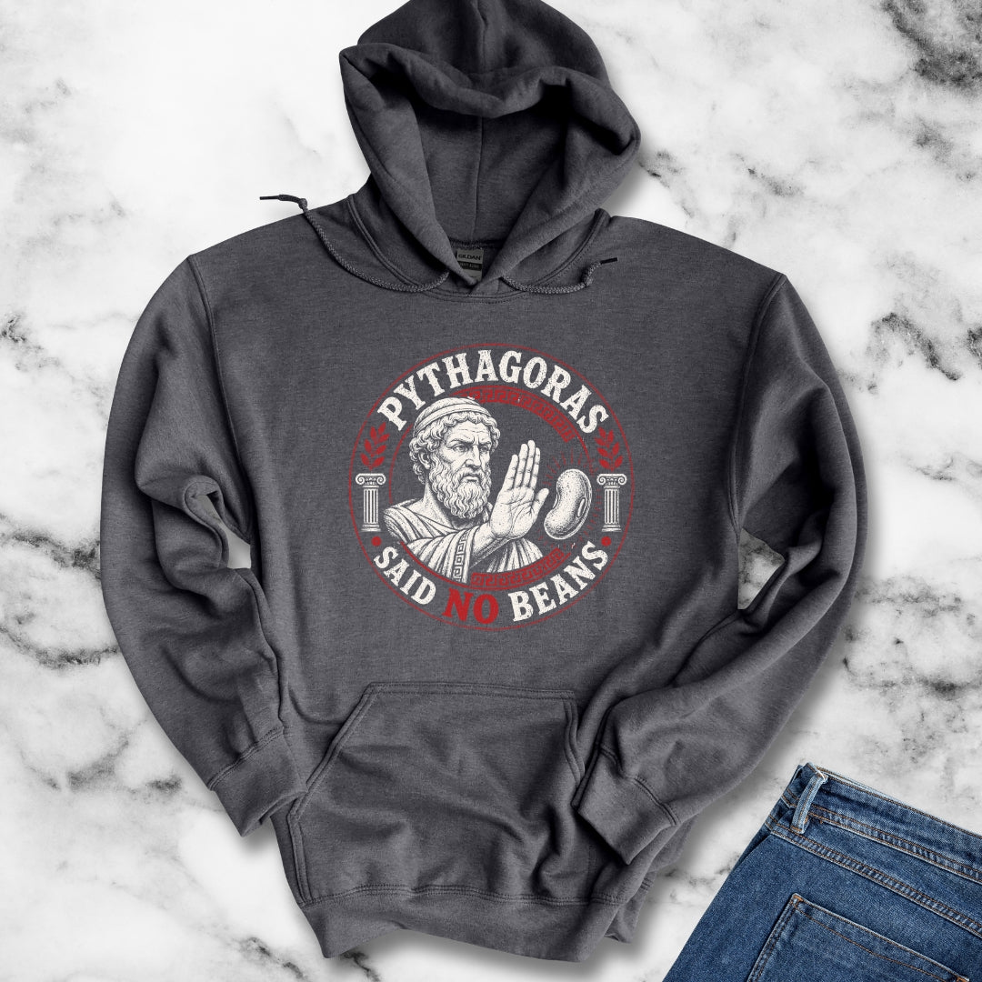 Pythagoras Said No Beans Hoodie