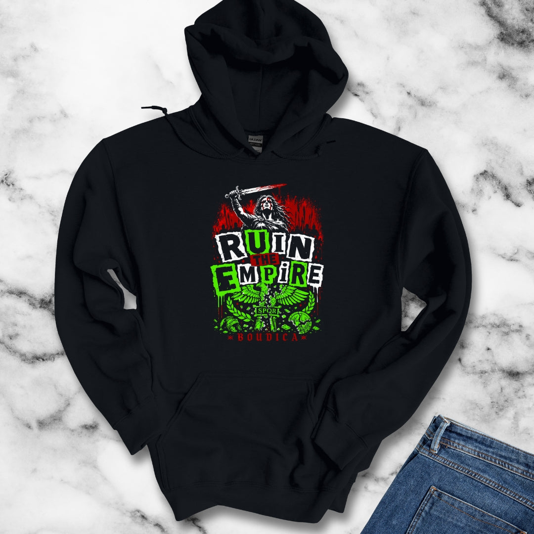 Boudica Punk Style Ruin Empire Hoodie