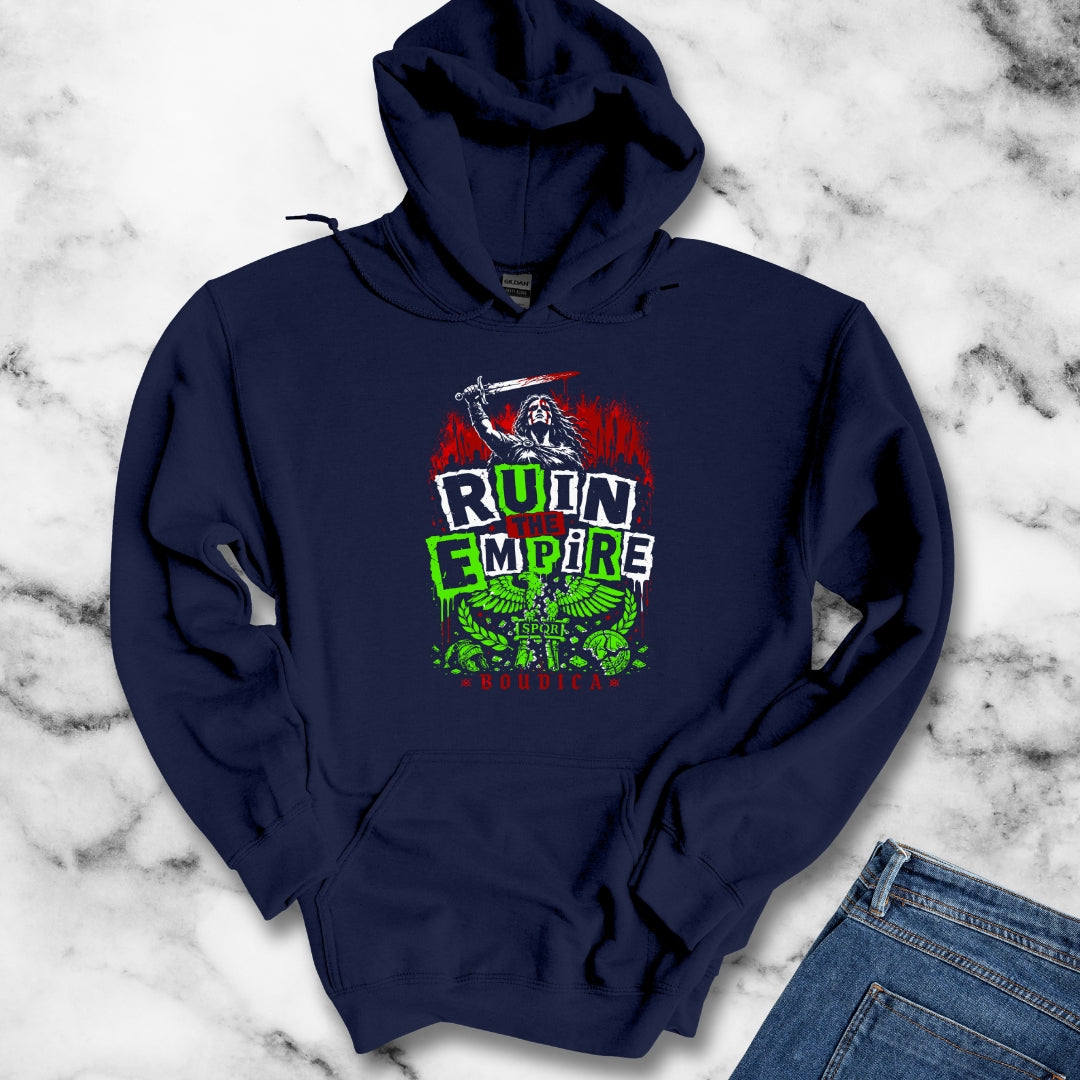Boudica Punk Style Ruin Empire Hoodie