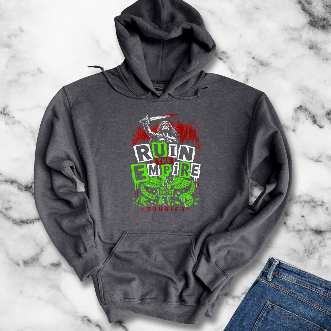 Boudica Punk Style Ruin Empire Hoodie
