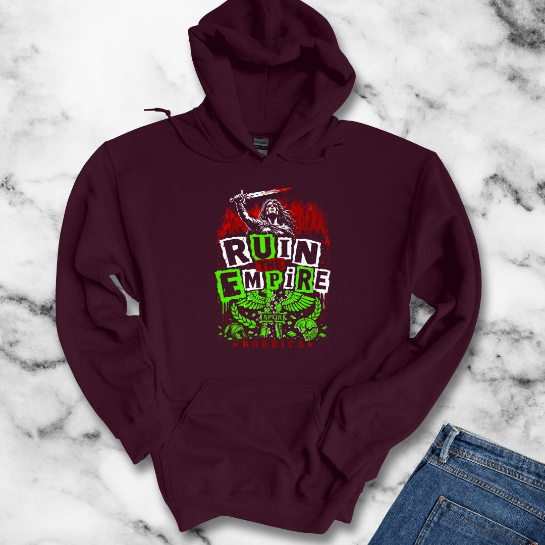 Boudica Punk Style Ruin Empire Hoodie