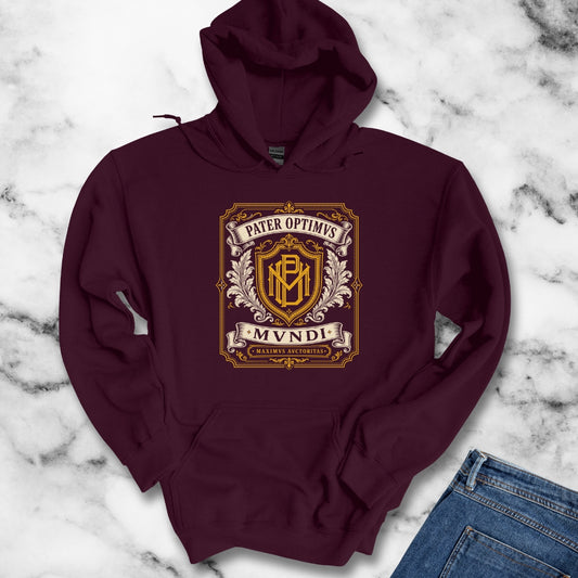 Pater Optimus Mundi Maximus Autoritas Hoodie