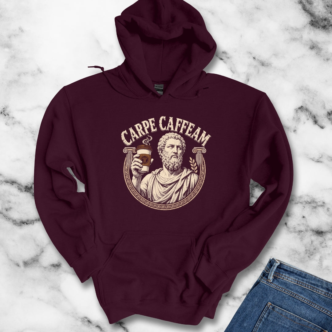 Carpe Caffeam Coffee Hoodie