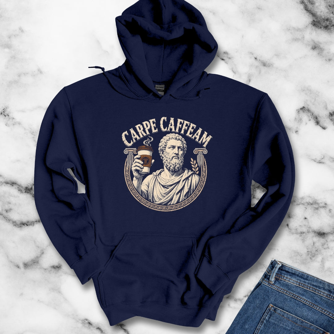 Carpe Caffeam Coffee Hoodie
