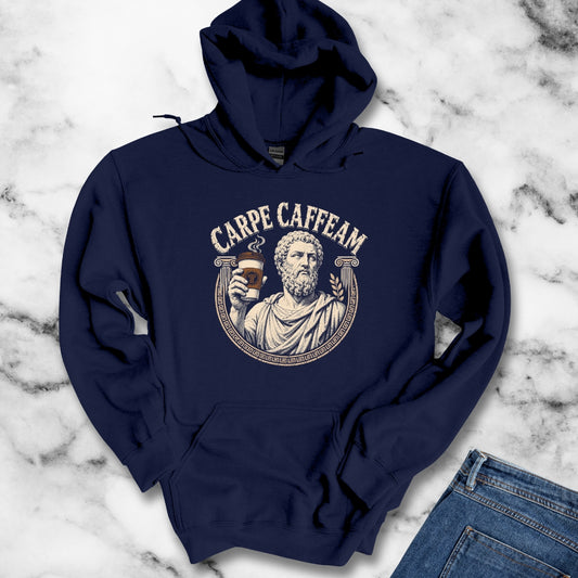 Carpe Caffeam Coffee Hoodie