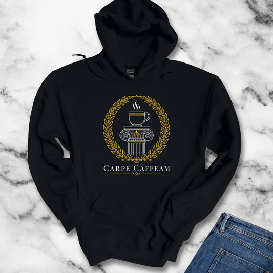 Carpe Caffeam Minimalist Hoodie