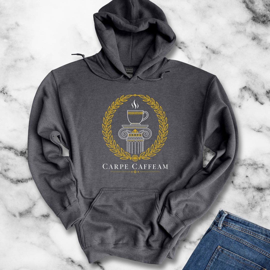 Carpe Caffeam Minimalist Hoodie