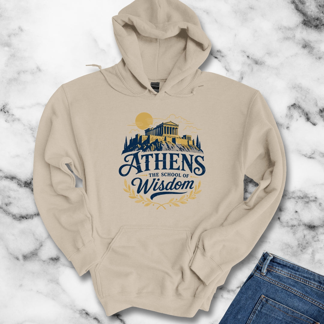 Athens School of Wisdom Hoodie