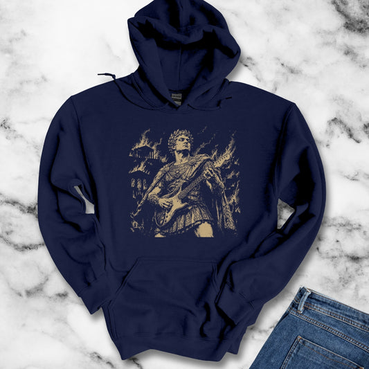 Nero Playing Guitar Hoodie