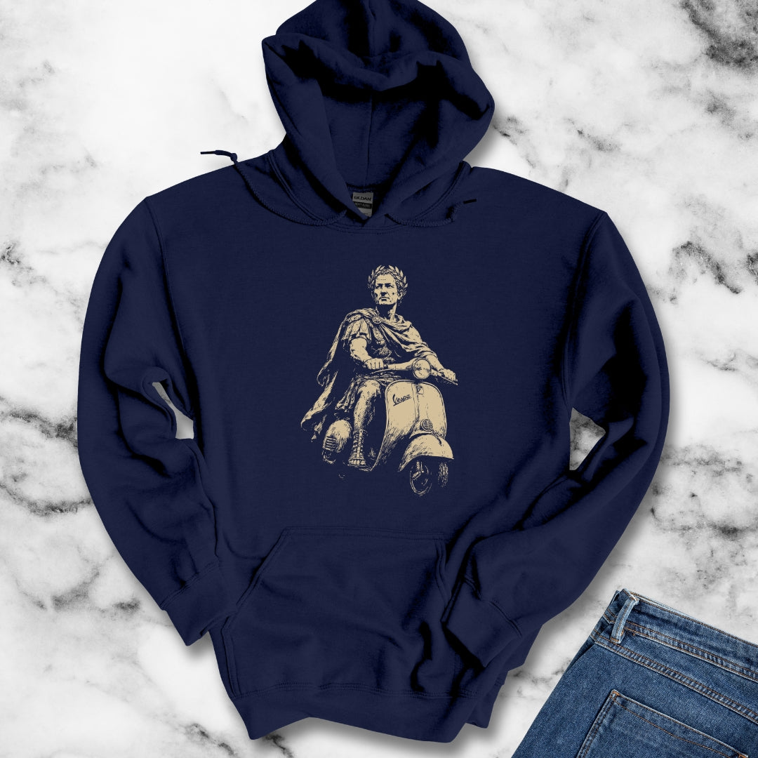 Julius Caesar on Vespa Hoodie