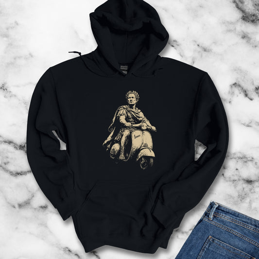 Julius Caesar on Vespa Hoodie