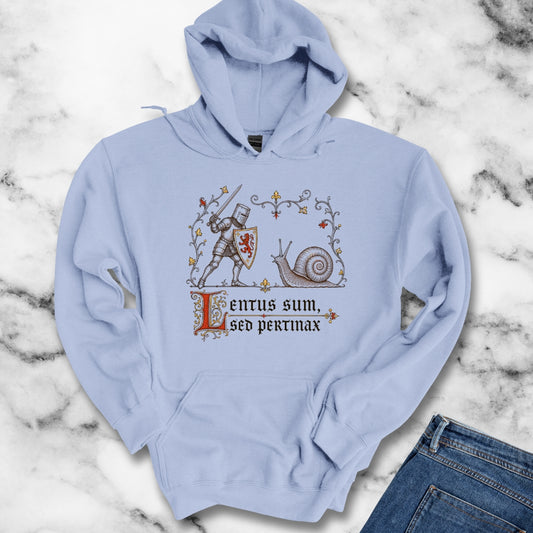 Knight vs Snail Marginalia Hoodie