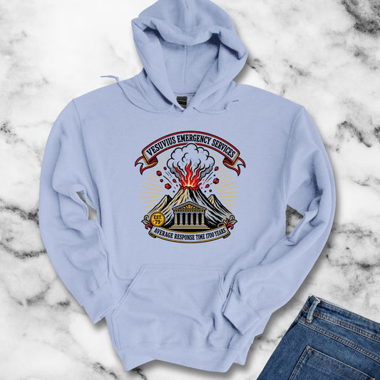 Vesuvius Emergency Services Est 79 Hoodie