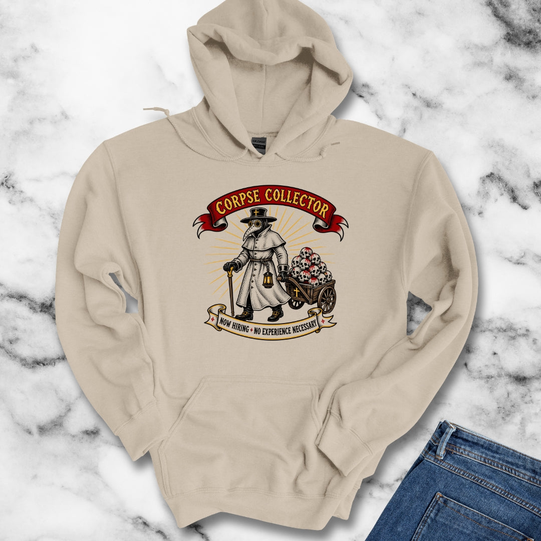 Now Hiring Plague Corpse Collector Hoodie