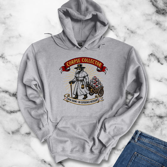 Now Hiring Plague Corpse Collector Hoodie
