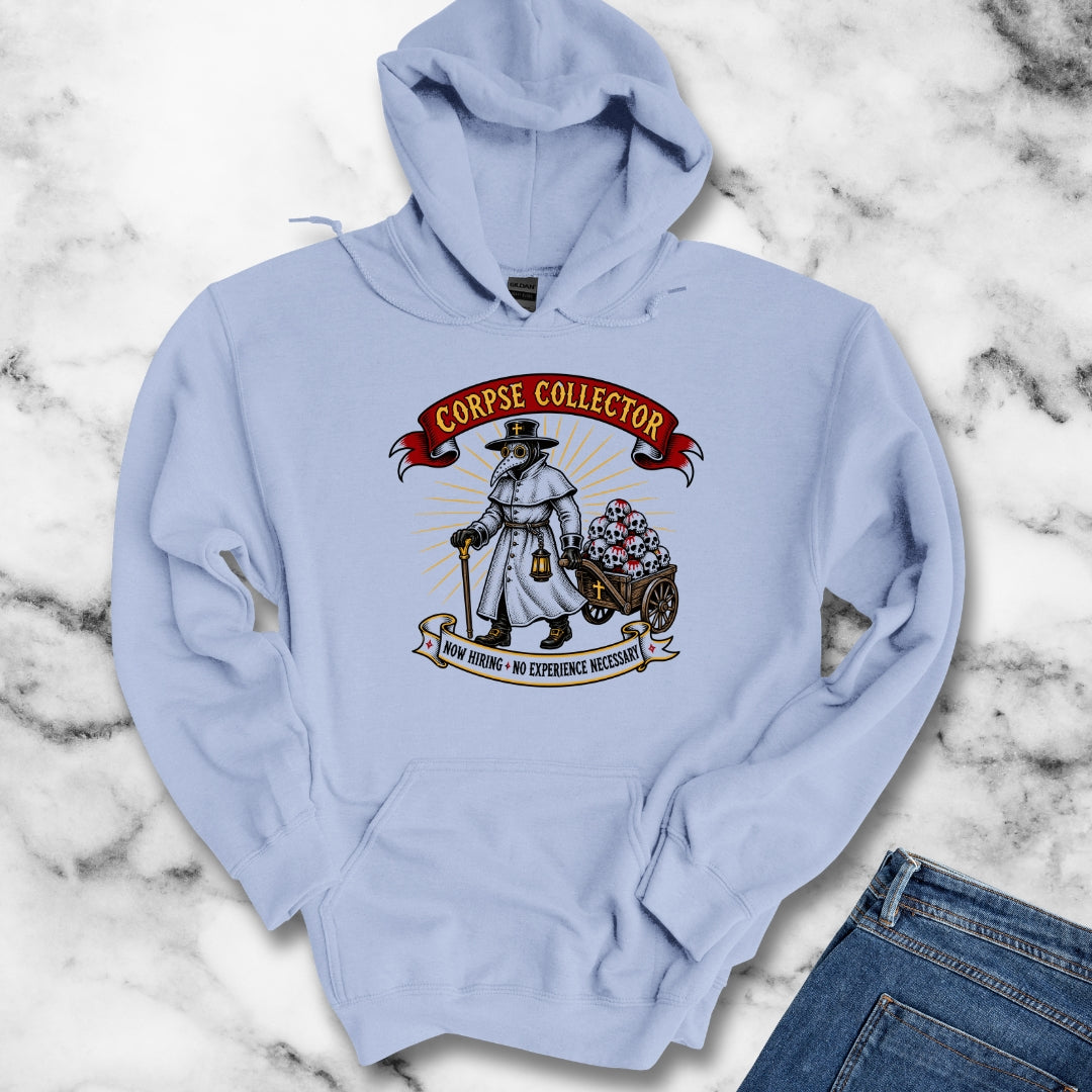 Now Hiring Plague Corpse Collector Hoodie
