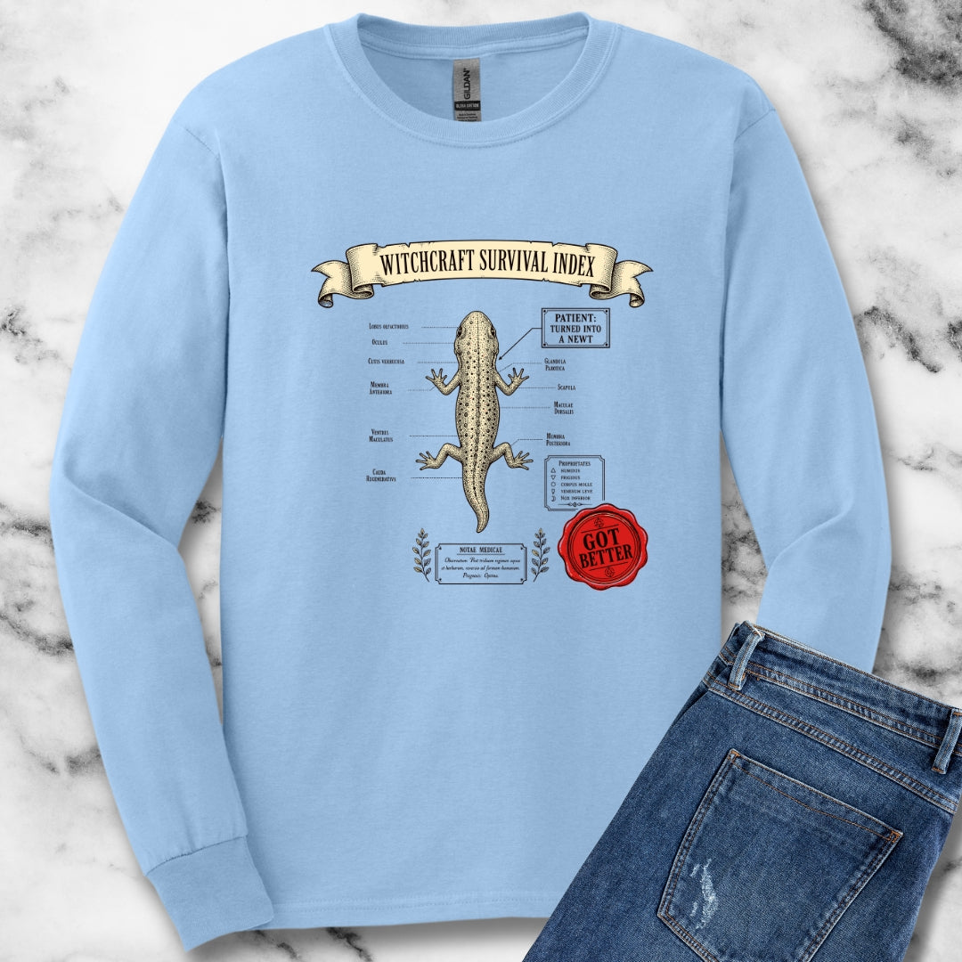 Turned into a Newt but Got Better Unisex Long Sleeve Tee