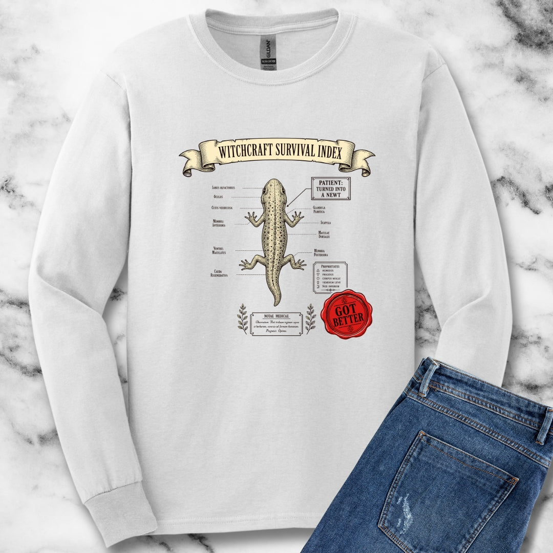 Turned into a Newt but Got Better Unisex Long Sleeve Tee