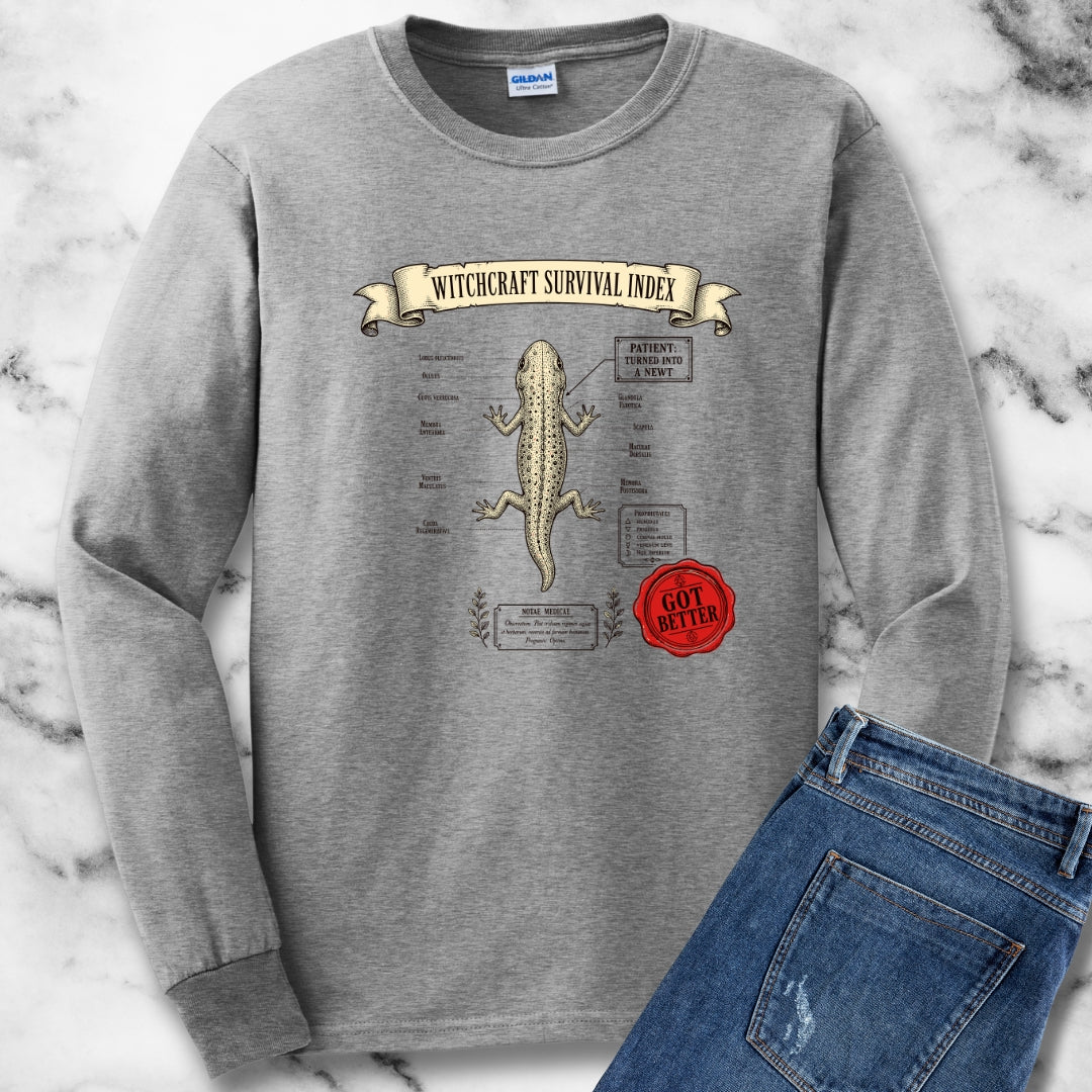 Turned into a Newt but Got Better Unisex Long Sleeve Tee
