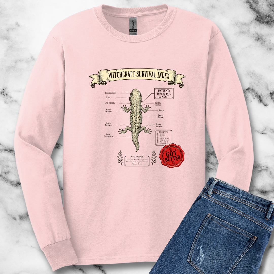 Turned into a Newt but Got Better Unisex Long Sleeve Tee