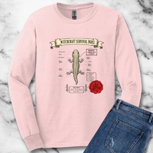 Turned into a Newt but Got Better Unisex Long Sleeve Tee