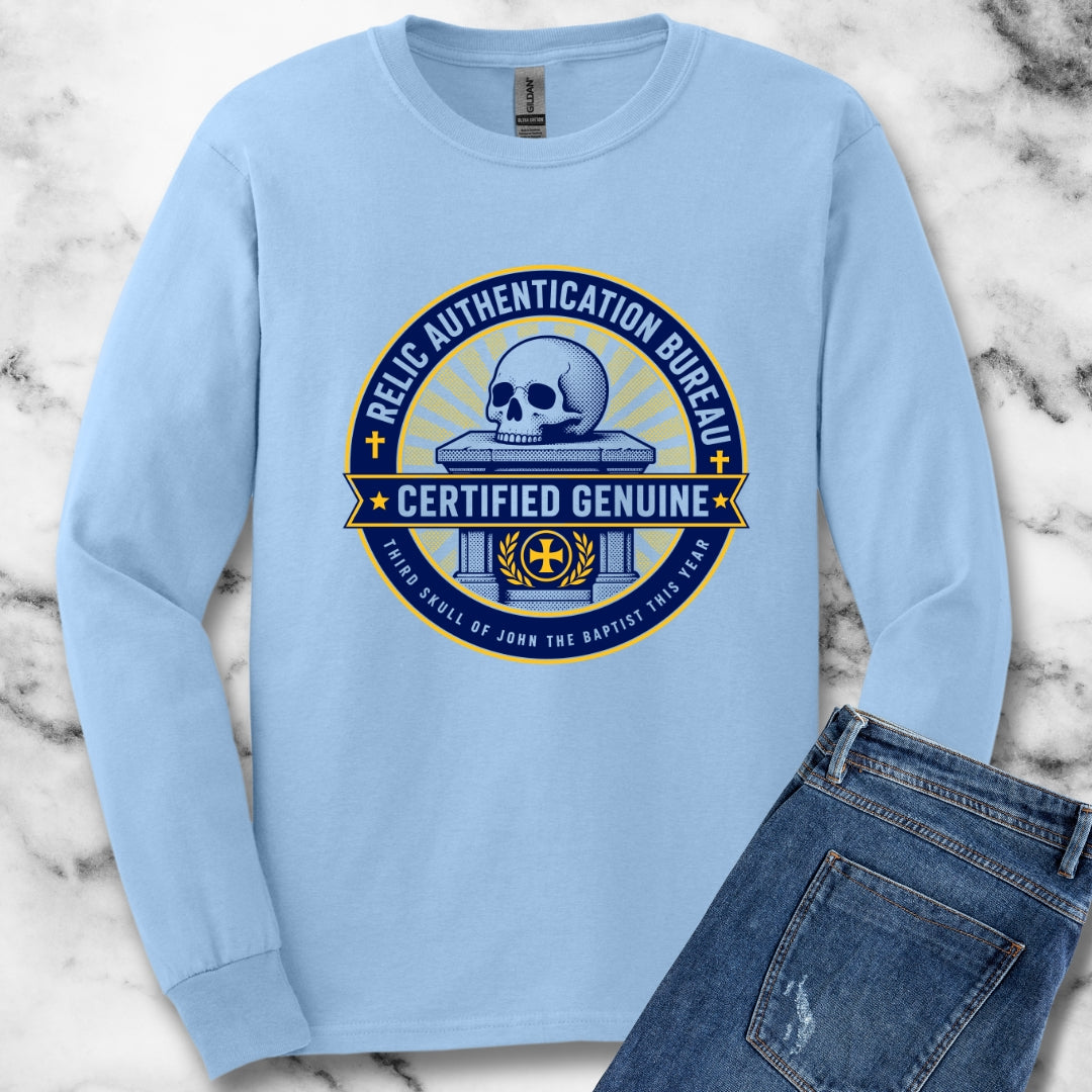 Relic Authentication Bureau Unisex Long Sleeve Tee
