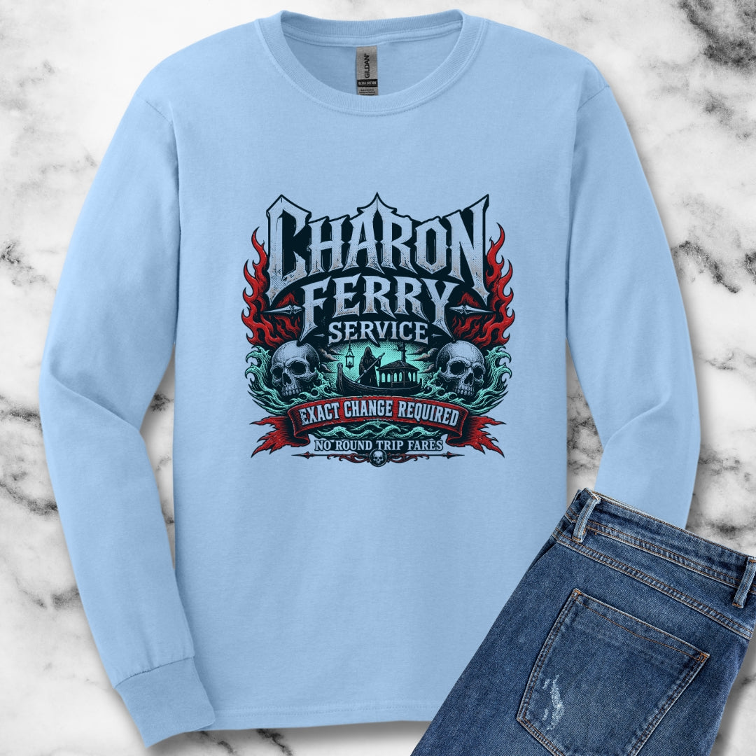 Charon Ferry Service Unisex Long Sleeve Tee