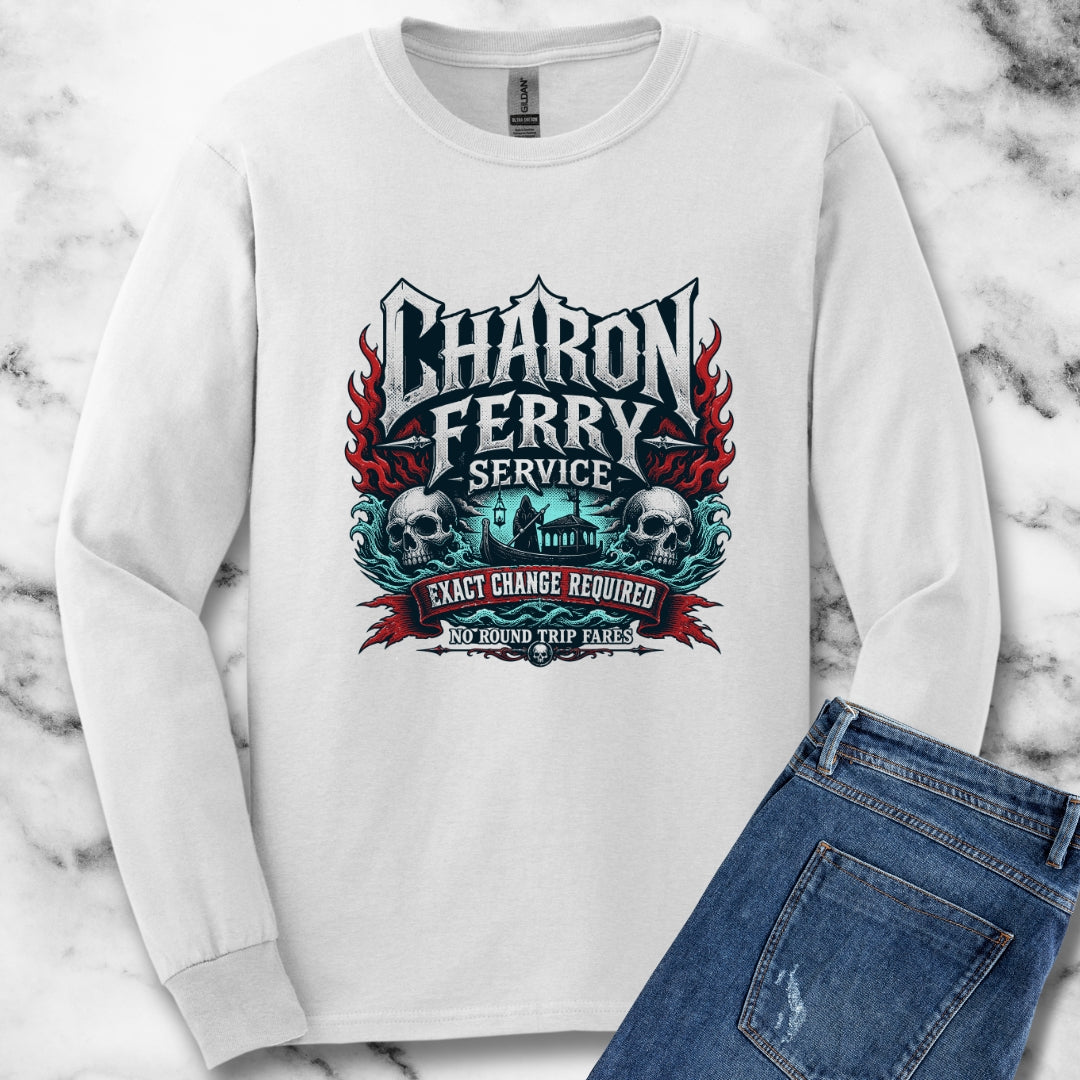 Charon Ferry Service Unisex Long Sleeve Tee