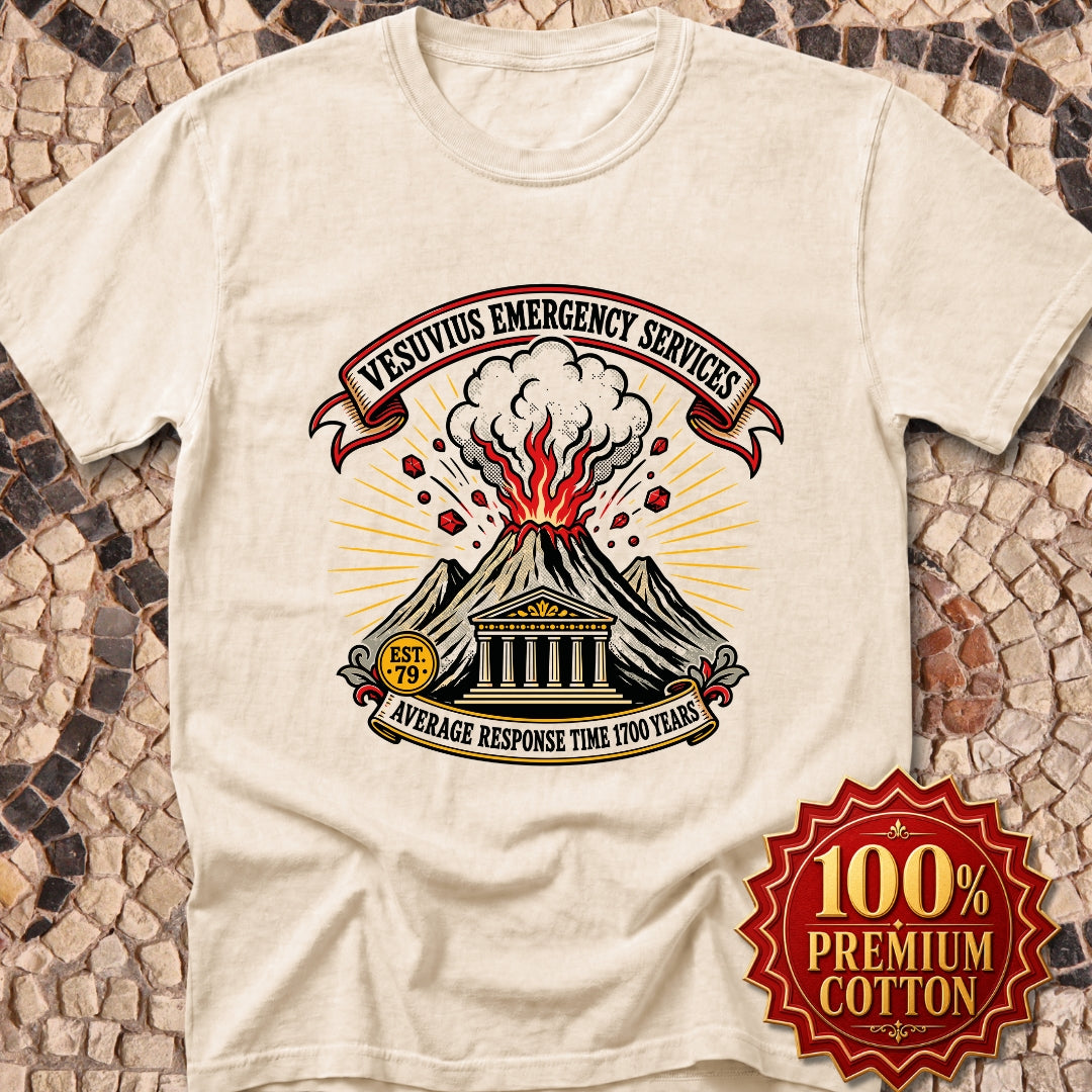 Vesuvius Emergency Services Est 79 Premium Tee