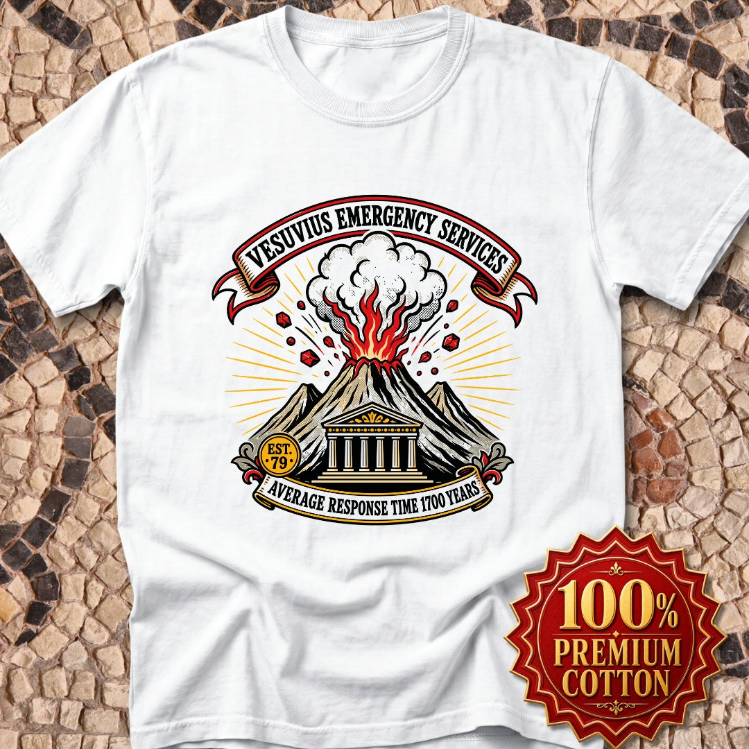 Vesuvius Emergency Services Est 79 Premium Tee