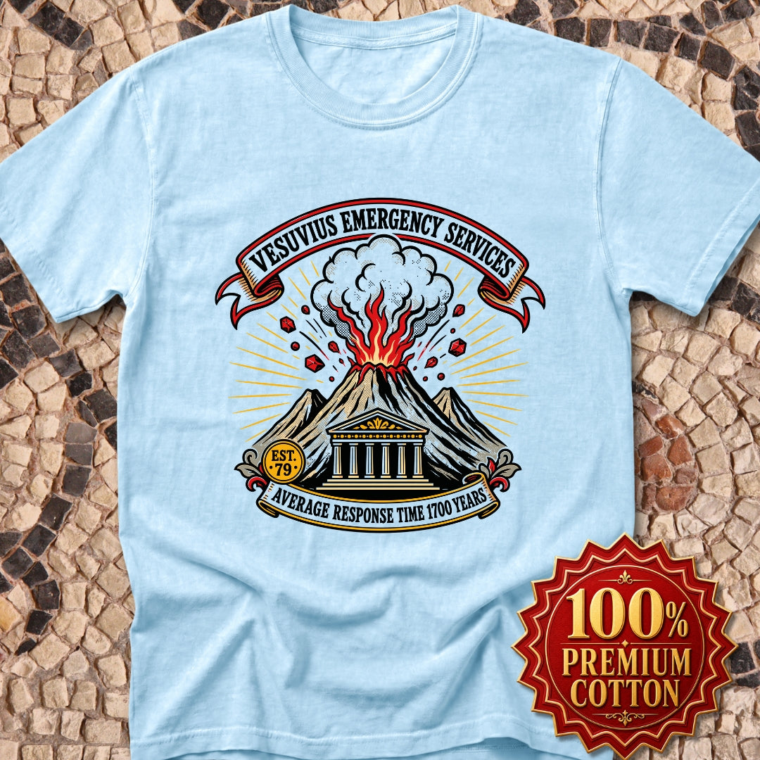 Vesuvius Emergency Services Est 79 Premium Tee