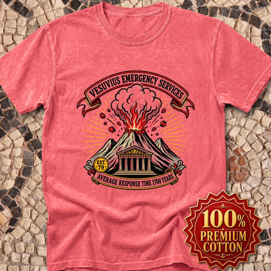 Vesuvius Emergency Services Est 79 Premium Tee